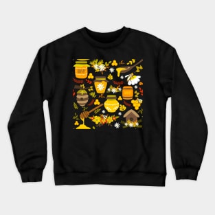 Honey Bees Crewneck Sweatshirt